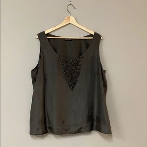Eileen Fisher Sleeveless Silk Top